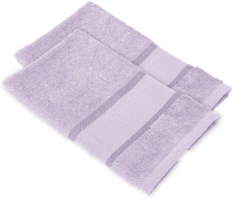 buttinette Gästetücher 2er-Pack, flieder