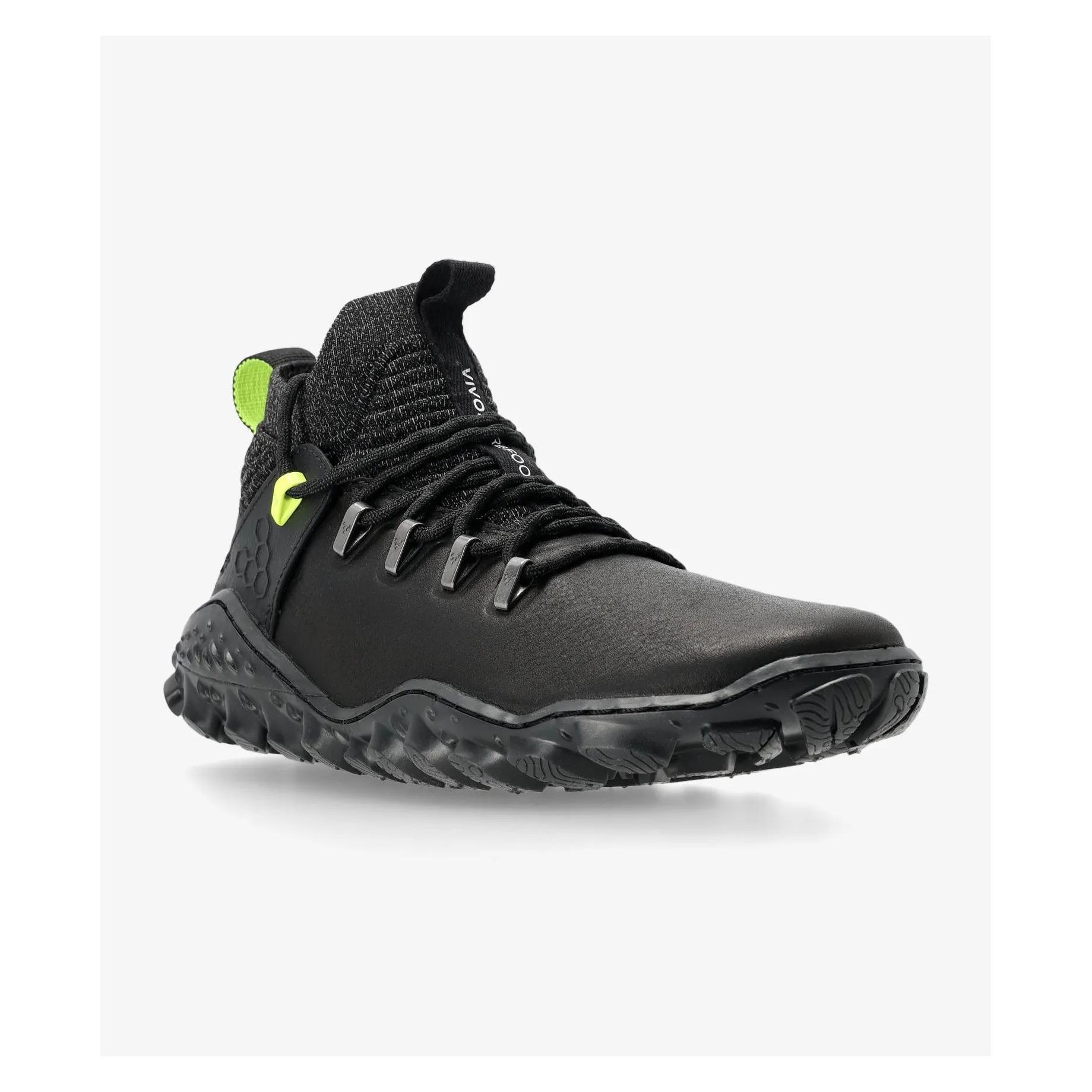 No Name Vivobarefoot Magna Forest ESC Wanderschuhe - Obsidian Lime (46) (577225)