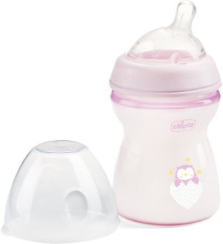Chicco Natural Feeling Girl biberão 2m+ 1 un.. Natural Feeling Girl