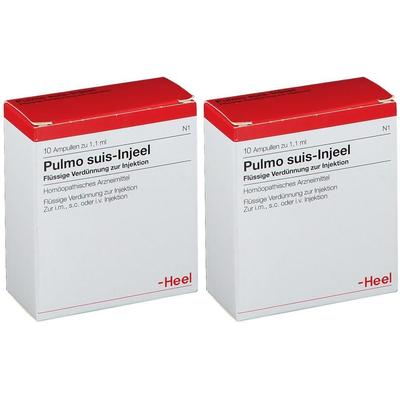 Pulmo Suis Injeel Ampullen 2x 2x10 St