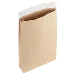 flexiPAK classic Fixverschluss Faltentaschen braun