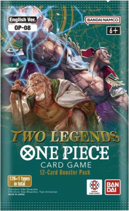 Bandai One Piece Card Game: Twee Legenden Booster Pack (OP08)
