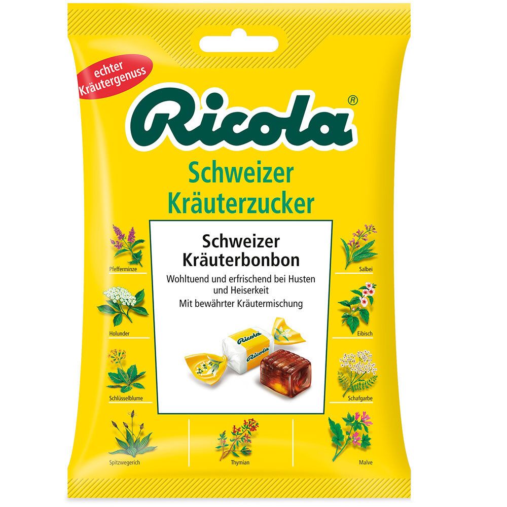 Ricola m.Z.Beutel Kräuter Bonbons 75 g