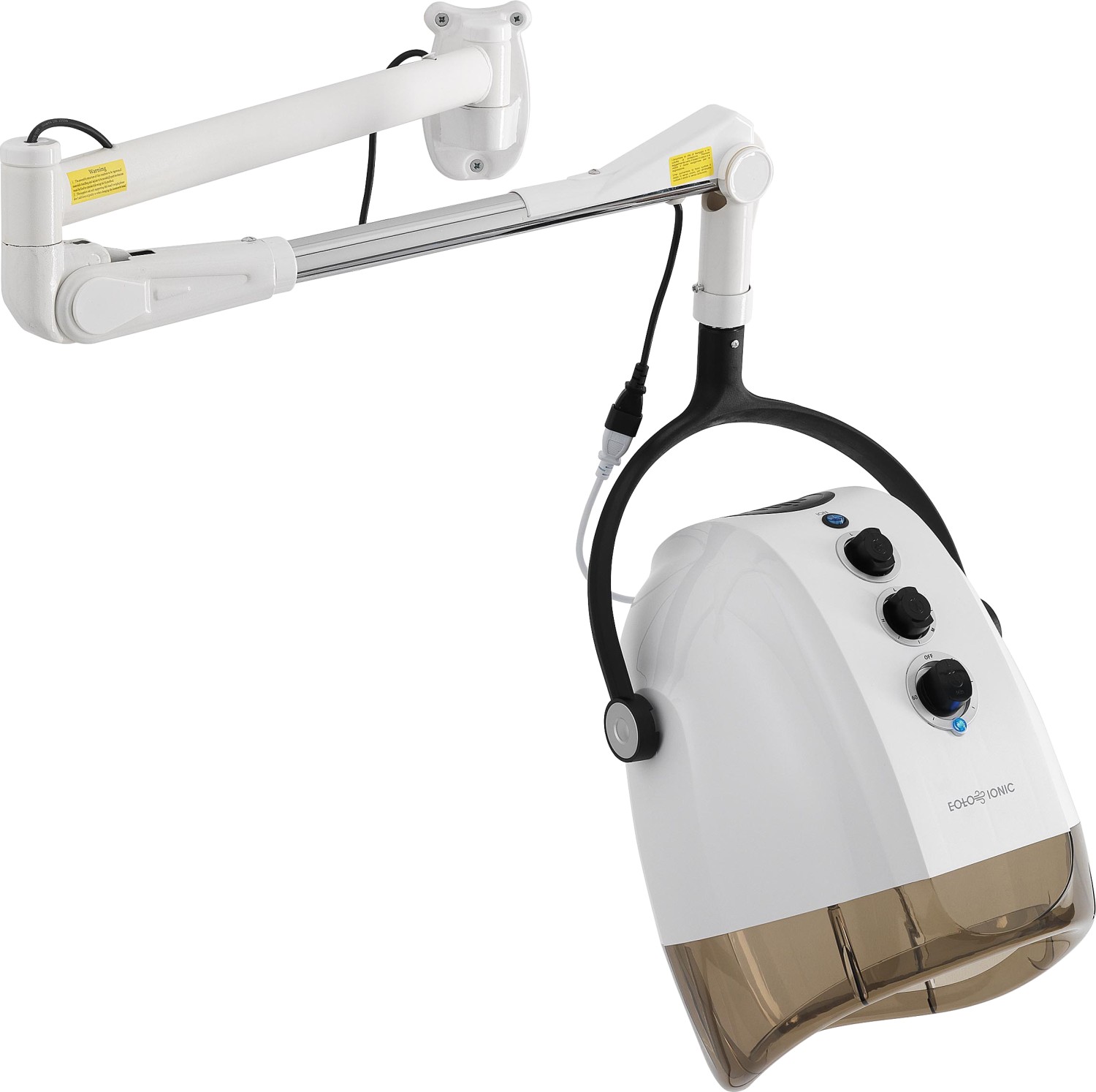 XanitaliaPro Eolo Ionic & Antistatic 1600 Professionelle Trockenhaube Weiß XP-402.058