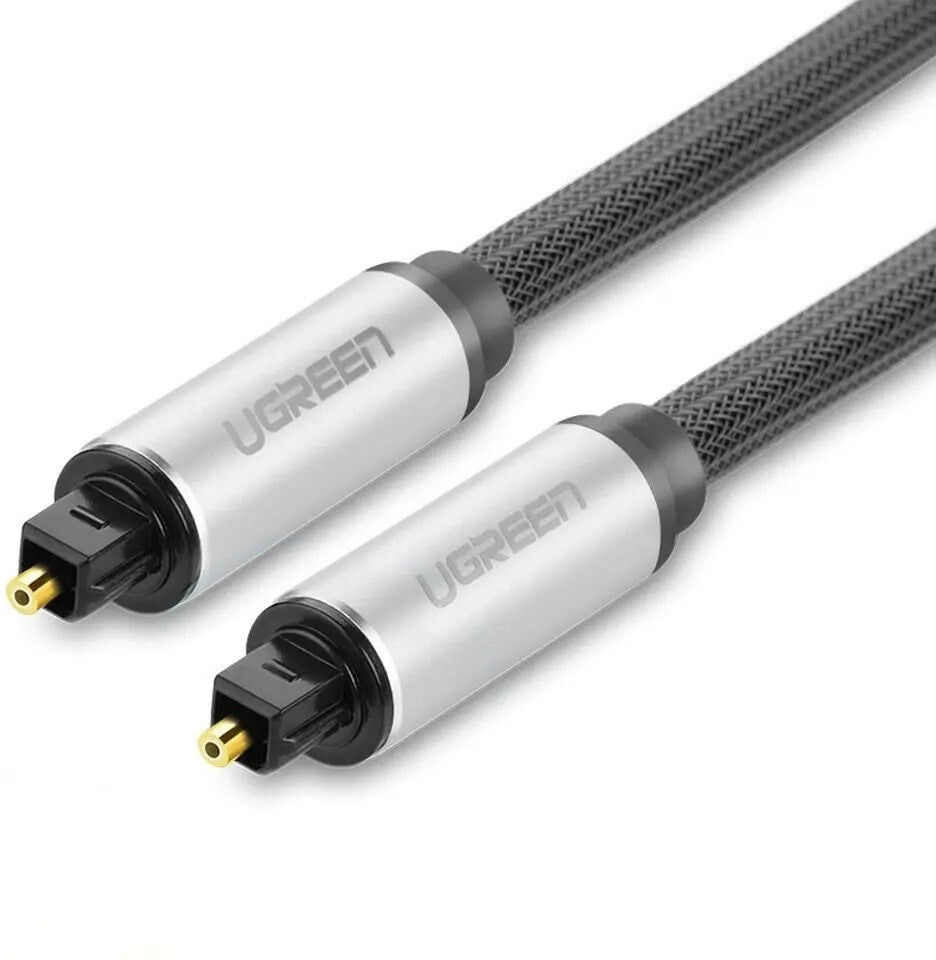 UGREEN Optisk Toslink til Toslink Kabel - 2m - Grå