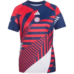adidas FC Bayern München Aufwärmshirt 2026/27 Damen KE8593 - night indigo/better scarlet S