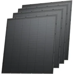 EcoFlow 250 W Starres Solarpanel (4 Stück) - 0 % VAT MwSt. (Nur Deutschland)