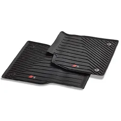 Original Audi S6 e-tron Allwetterfußmatten, für vorn, schwarz 85B061221E 041