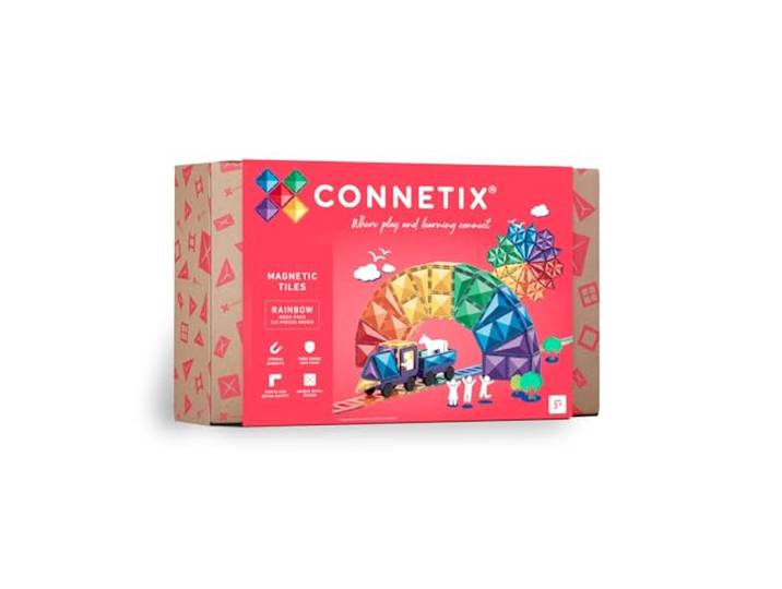 CONNETIX Magnetbausteine Regenbogen Megapackung, 212 Stück