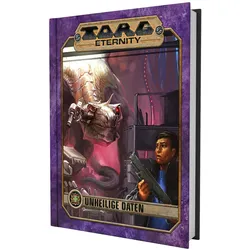 US82043D - Torg Eternity - Unheilige Daten, Abenteuer, 116 Seiten (DE-Ausgabe), Belletristik von Darrell Hayhurst, Brian Reeves