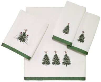 Avanti Linens Avanti Trees 4-Piece Towel Set (BH2T) - 4 Piece Towel Set