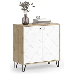 Vicco, Kommode + Sideboard, Nizza (80.20 x 40.10 x 82.60 cm)
