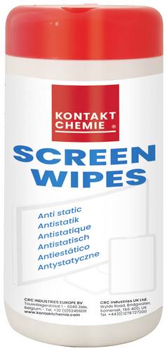 Kontakt Chemie Bildschirmreinigungstücher SCREEN WIPES 31980-AA 100St.