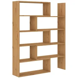 BÜCHERREGAL LORIS 72,5x24x138 cm, Regal Eiche Artisan
