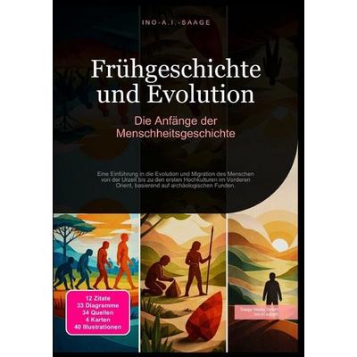 Frühgeschichte und Evolution: Die Anfänge der Menschheitsgeschichte, Taschenbuch von Ino A.I. Saage, Epubli, 978-3-565-53312-1