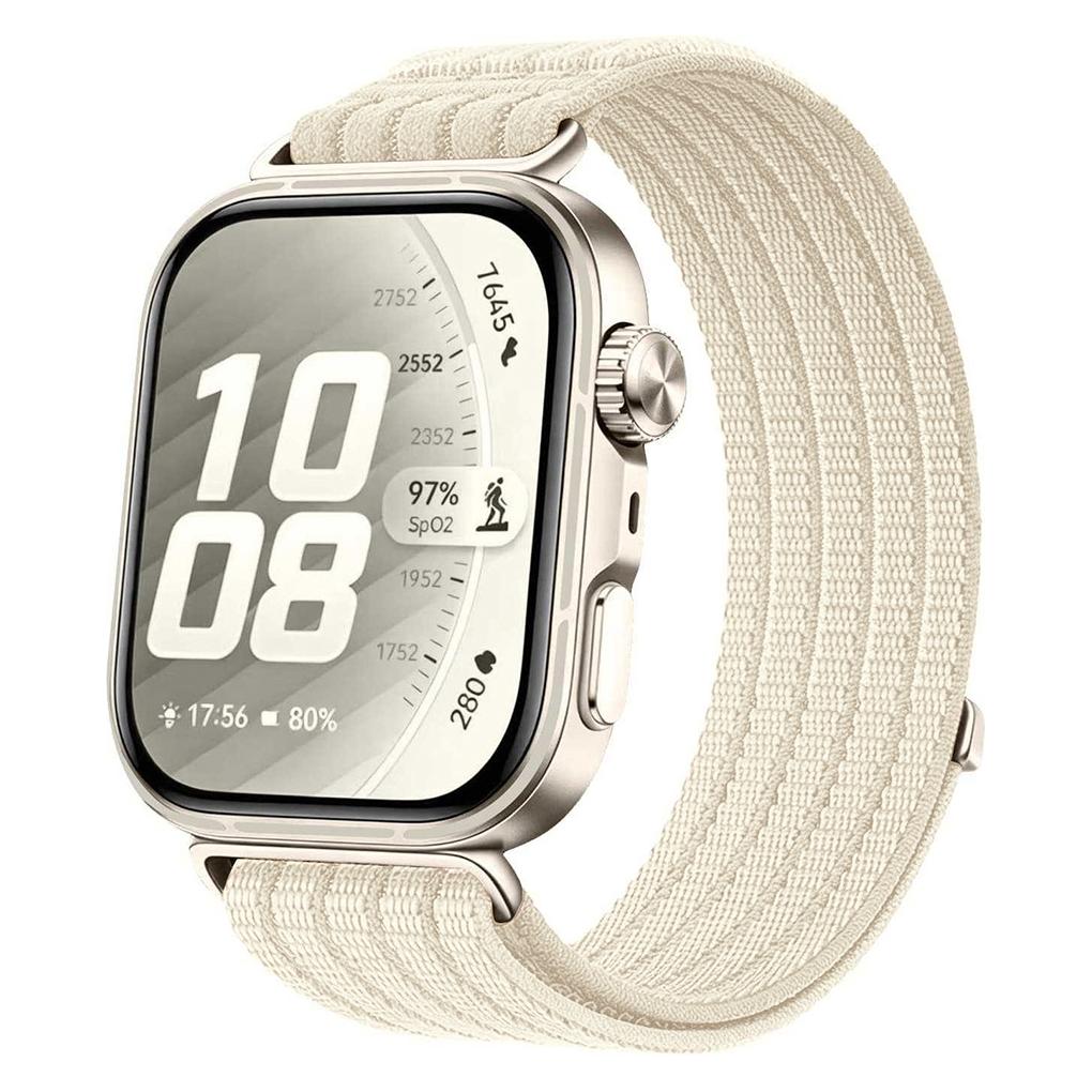Techsuit - Watchband (W085) - Huawei Watch Fit 5 - Starlight (Nylon, Textile) (70708544)