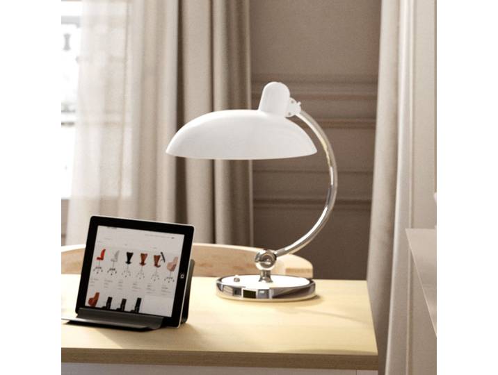 KAISER idell™ 6631-T Tischleuchte Weiß - Fritz Hansen Kaiser Idell 6631-T Luxus - Wohnzimmer - Design - Metall - Einflammig