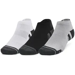 3er Pack UNDER ARMOUR Performance Tech Low Socken 011 - mod gray/white/jet gray XL (47.5-50.5)