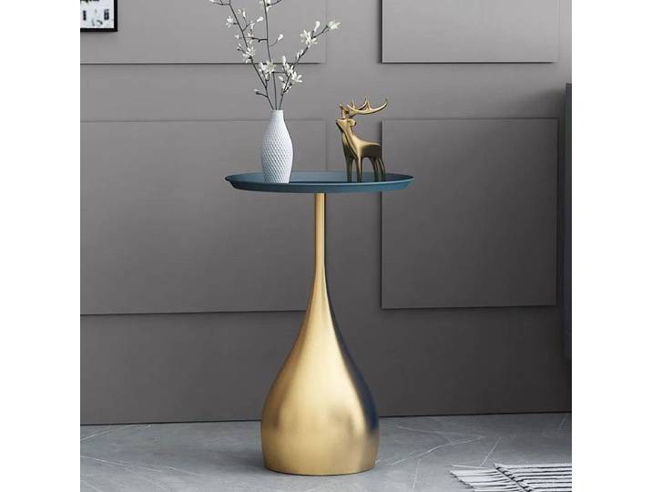 Table d'Appoint Nordique Créative, Simple, Moderne, Fer, Art, Salon, Petite Table Ronde, Canapé, Table Basse, Armoire d'Angle