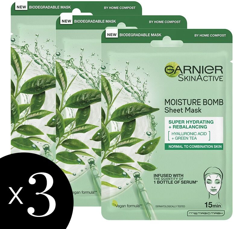 Garnier Moisture Bomb - Green Tea Triple