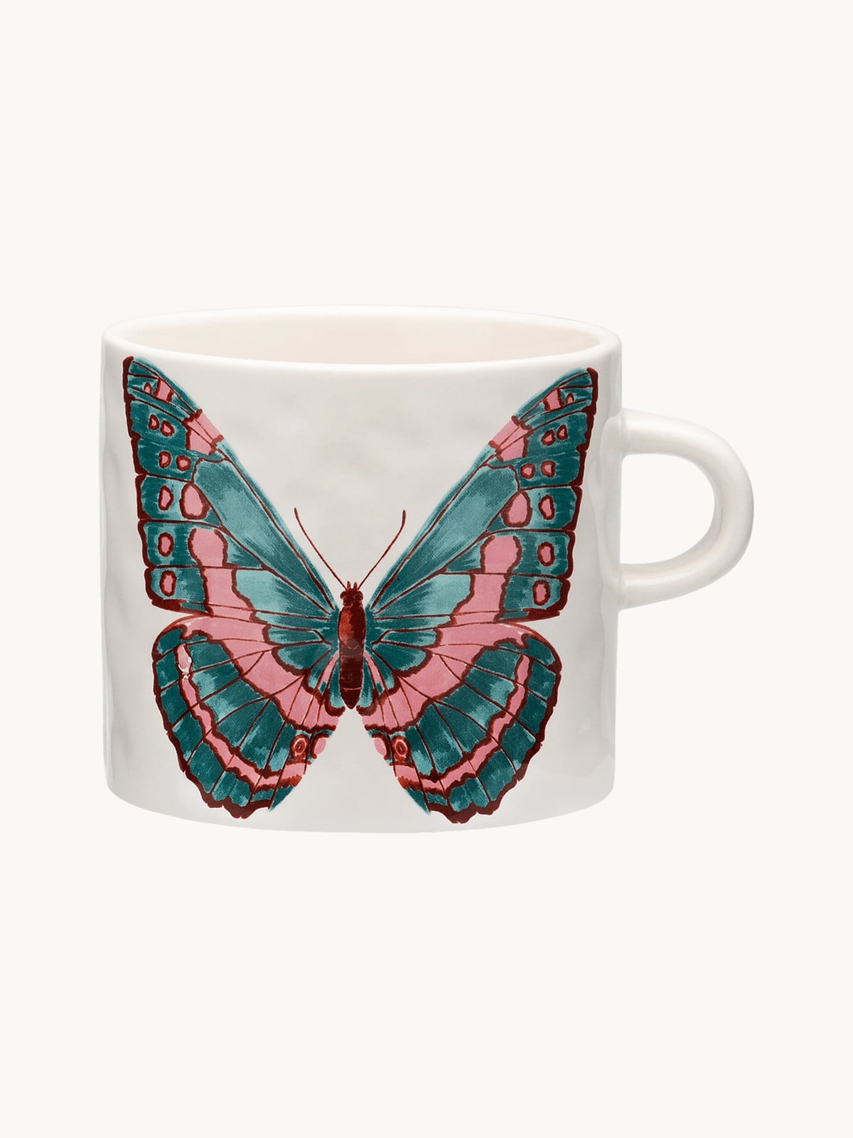 Anna + Nina Handgemaakte XL beker Butterfly Manor
