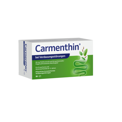 Dr.Willmar Schwabe GmbH & Co.KG CARMENTHIN bei Verdauungsstörungen msr.Weichkaps. 84 St 10327624