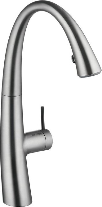 KWC Zoe 1, Spültischarmatur, edelstahlfinish, Hochdruck