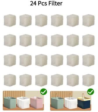 Uplifted Finds Universal Pump Guard Replacement Filter Sponges 24 Pcs