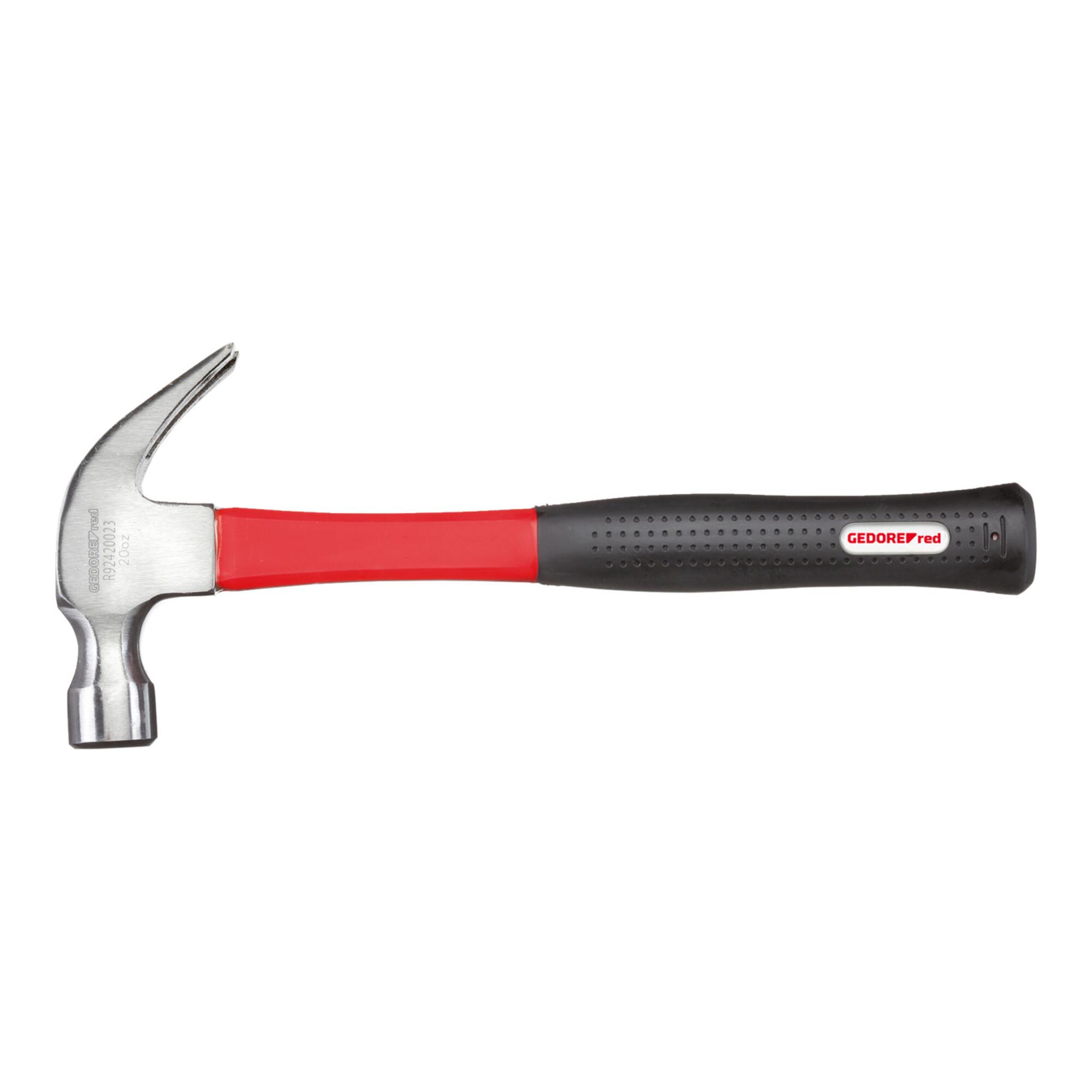 Gedore R92420023 Klauenhammer amerikanische Form 570g Fiberglas ; Gedore Red (3300782)