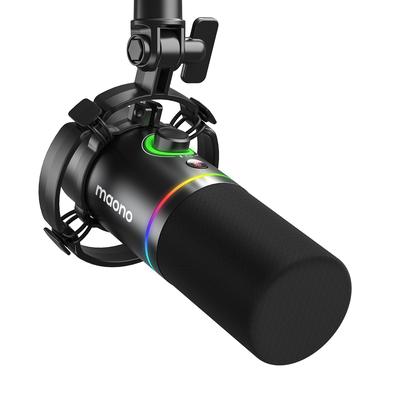 Dynamic Microphone For Podcasting Streaming Gaming & Recording pd200x black