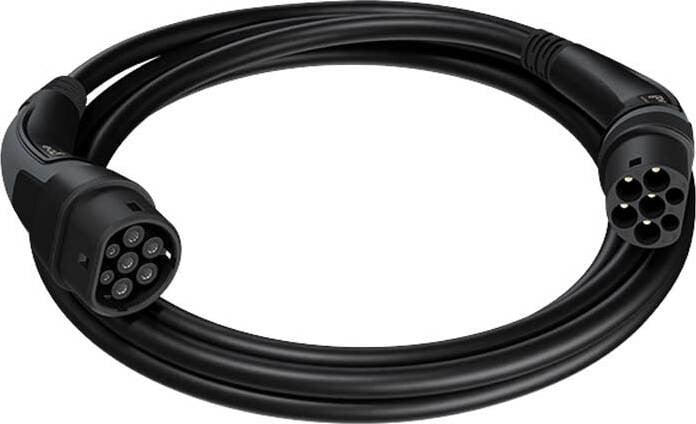 go-e CH-10-07-6 Type 2 Laadkabel, Zwart, IP55