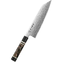Hezhen - Japanisches ZDP-189 Damast-Pulverstahlsch Bunka-Kochmesser - X09 Serie