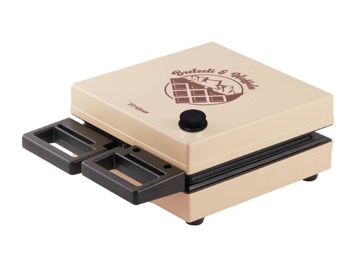 Trisa Bretzel- und Waffeleisen beige