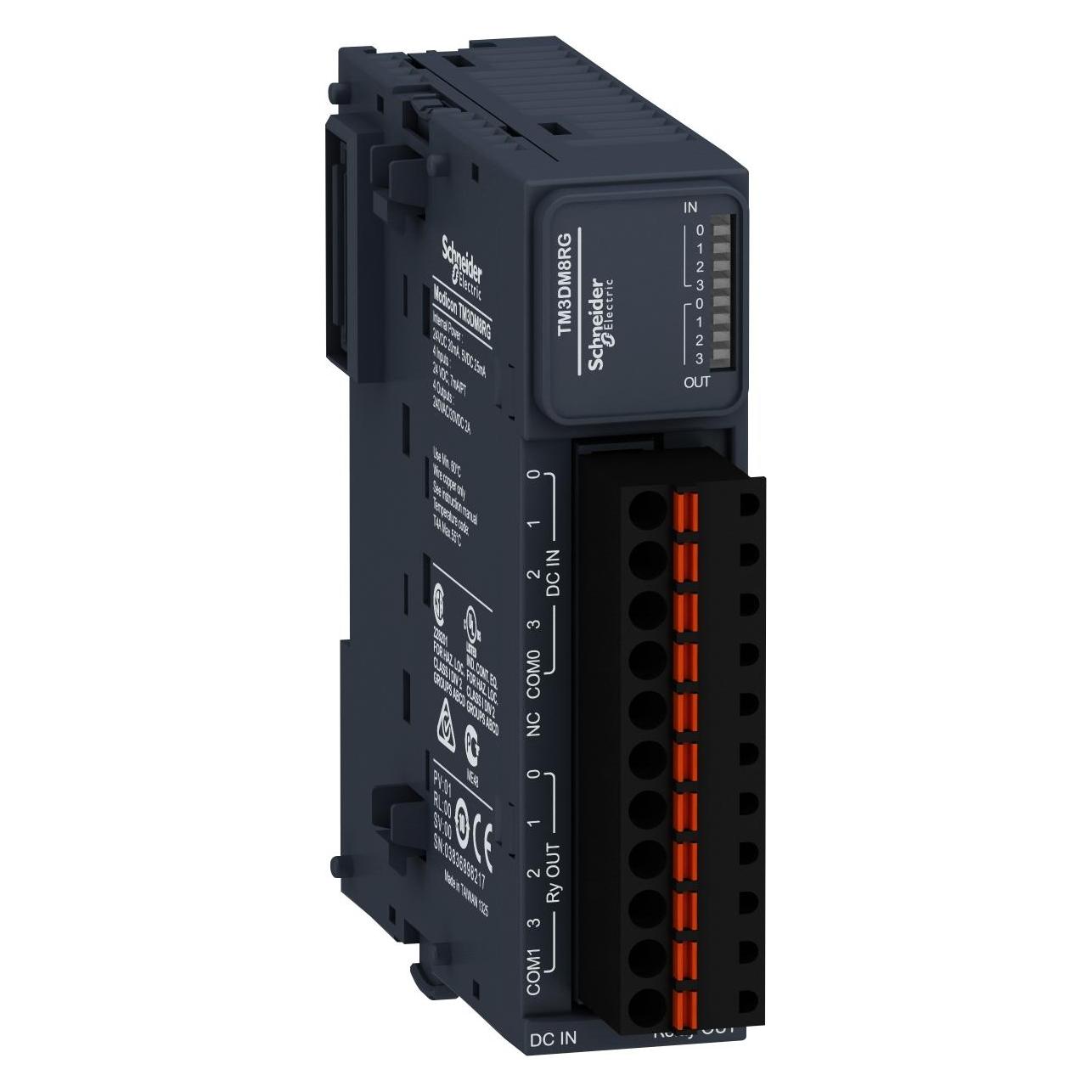 Schneider Electric Module Tm3-8 Io Relays Spring (TM3DM8RG)