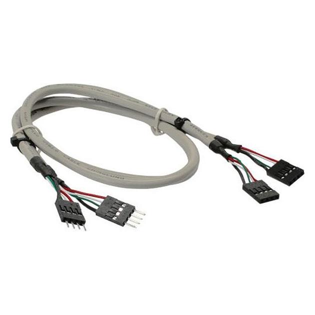 InLine USB Verlängerung intern (30 cm, USB 2.0) (33440C)