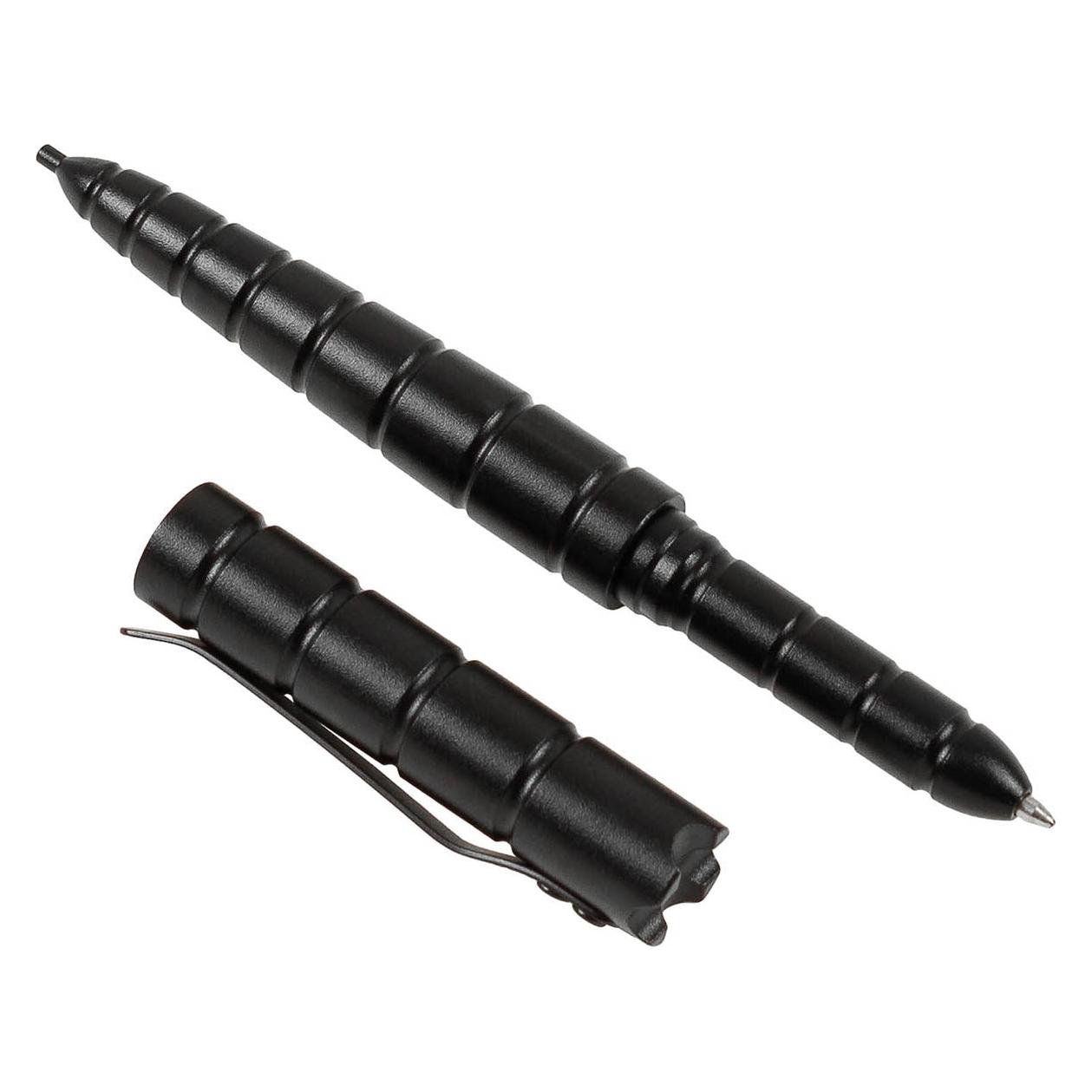 Mfh Kugelschreiber, "Tactical", schwarz, 14 cm (1x) (37543)