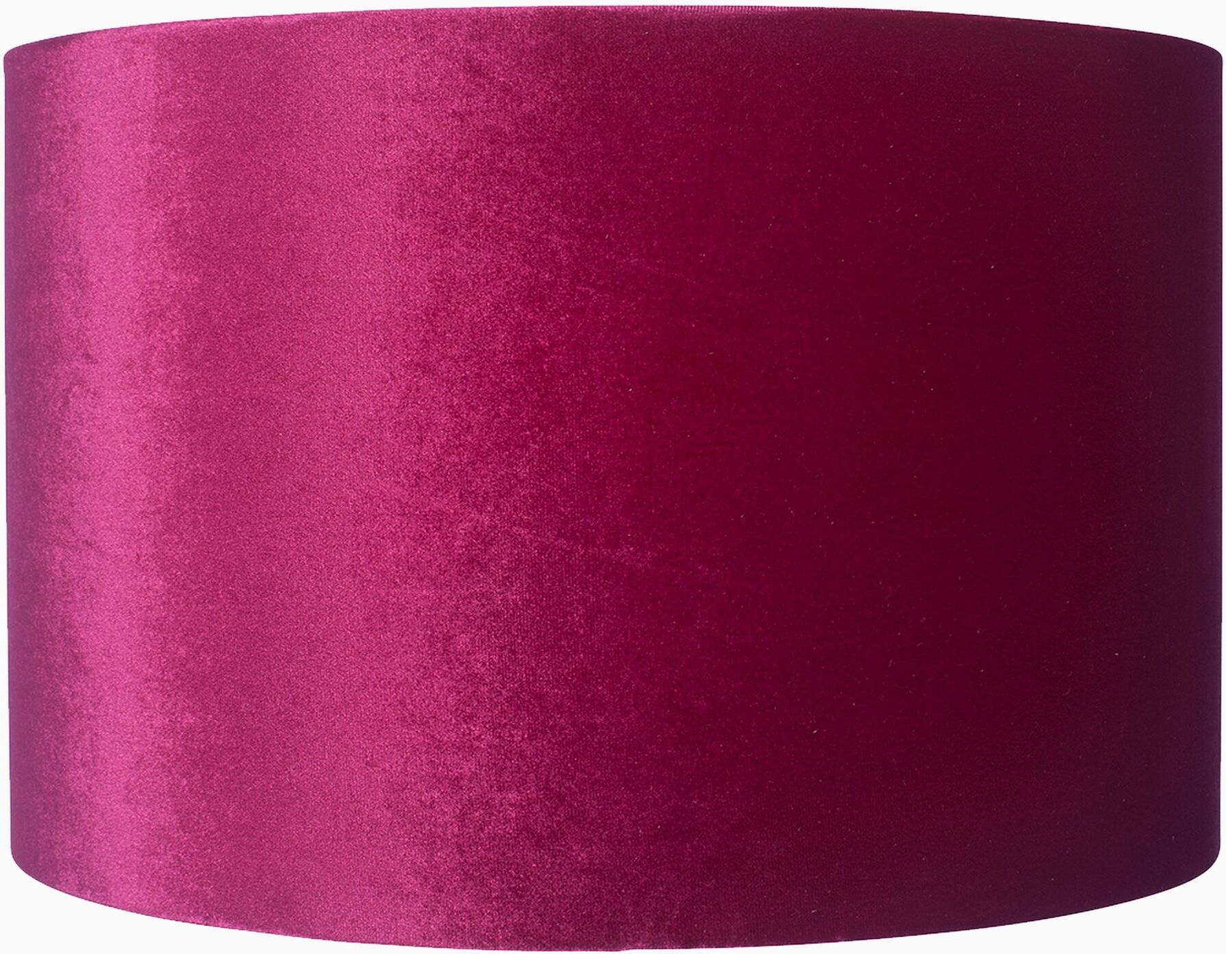Pacific Lifestyle - Bow 40cm Raspberry Velvet Cylinder Shade