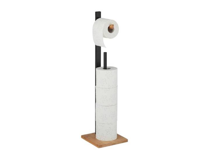 Relaxdays Support papier toilette bambou sur pieds