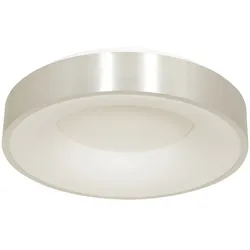 Steinhauer LED Deckenleuchte RINGLEDE, Ø 48cm, 40W 2700K 3600lm, direkt / indirekt, dimmbar, silber matt STE-2563ZI