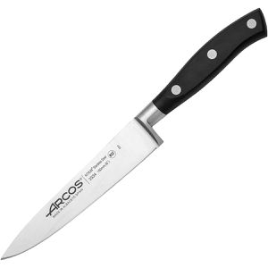 Arcos Kochmesser Riviera 233400, mit Kunststoffgriff, Edelstahl (Nitrum), Klingenlänge 15 cm