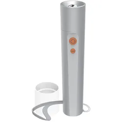 Hama FL250 LED-Taschenlampe, Aluminium, 4 Modi, SOS