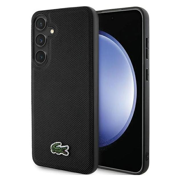 Lacoste LCHMS24MPVCK S24+ S926 czarny/black hardcase Iconic Petit Pique MagSafe (Samsung Galaxy S24+) (42605203)