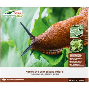 Cuxin-DCM Schneckenabwehr Naturapy Schneckenbarriere, aus Lavagranulat, regenbeständig, für 19 m, 4 kg