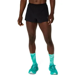 Asics Herrenlaufhose Metarun Split Short Performance black - schwarz / XL