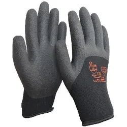 TEUTO® ICE Winterhandschuh Gr. 11 – Kälteschutzhandschuh mit 3/4-PVC-Schaumbeschichtung, Acrylfutter und hoher Griffigkeit