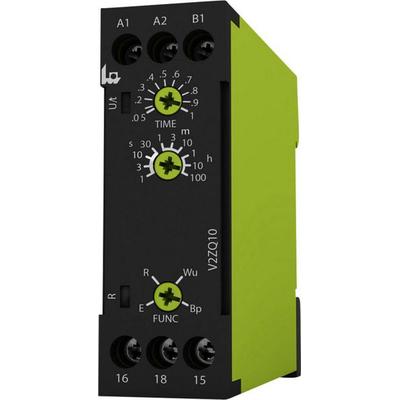 tele 125150 V2ZQ10 24-240V AC/DC Zeitrelais Multifunktional 1 St. Zeitbereich: 0.05 s - 100 h 1 Wechsler