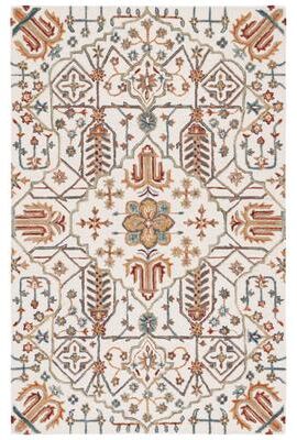 SAFAVIEH Handmade Heritage Relija Floral Wool Rug