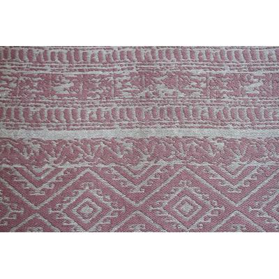 Teppich KAYOOM "Sunny 110", pink, B:160cm H:8mm L:230cm, Polyester, Teppiche, Teppich, Besonders pflegeleicht. Im Innen- und Außenbereich verwendbar.