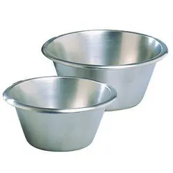 Matfer Edelstahlwanne mit flachem Boden, 18 cm (702618)