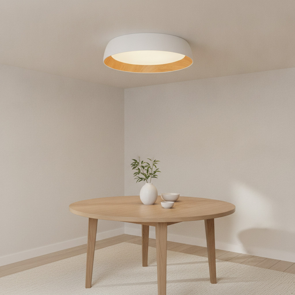 Lyora Plafondlamp Sigi wit Ø 60 cm